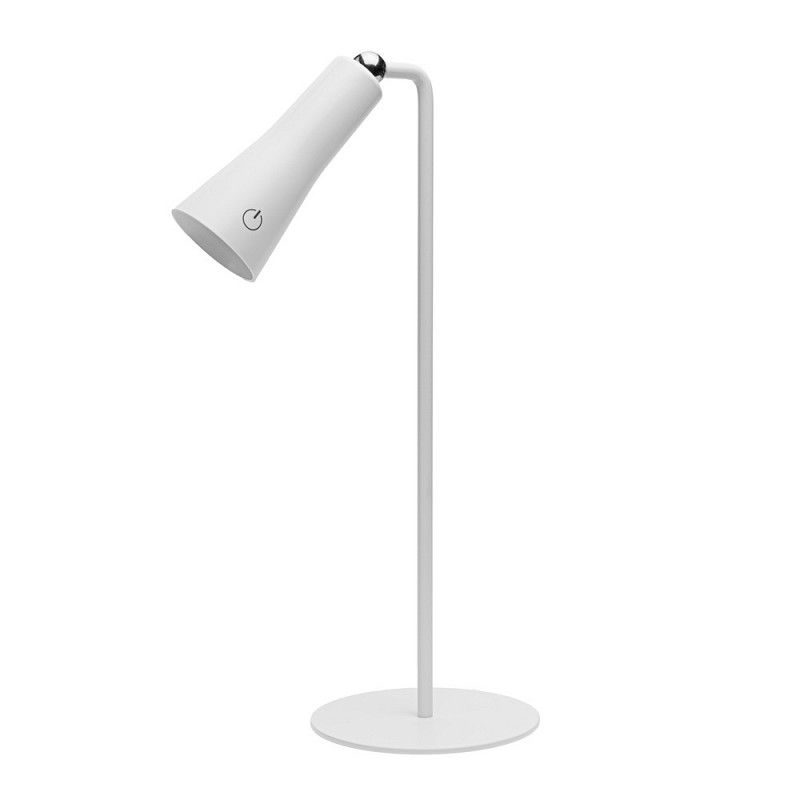 Ultraflash UF-826 C01 белый (Led св-к настольный, 6Вт, 3 ур.