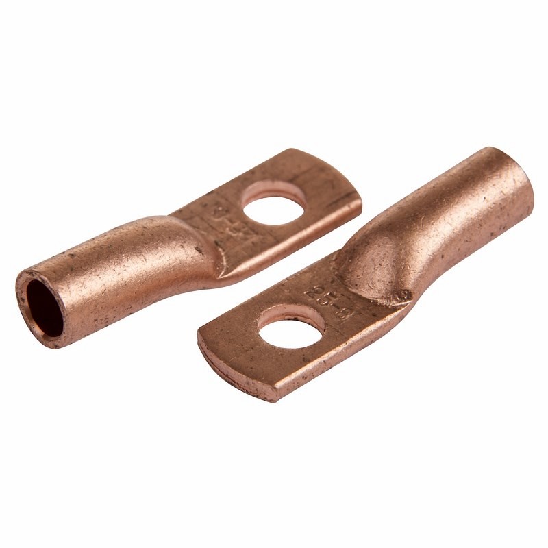 Наконечник медный ТМ 25–8–8 (25мм² - Ø 8мм) (в упак. 5 шт.) REXANT ...