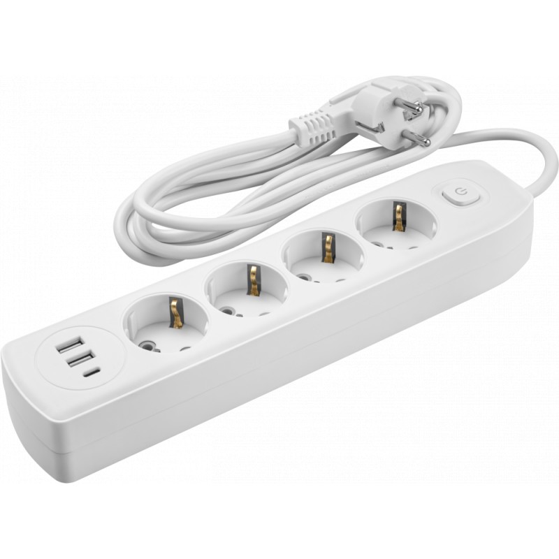 Удлинитель ОНЛАЙТ 90 841 OPE-USB-04-180-ESC-3x1