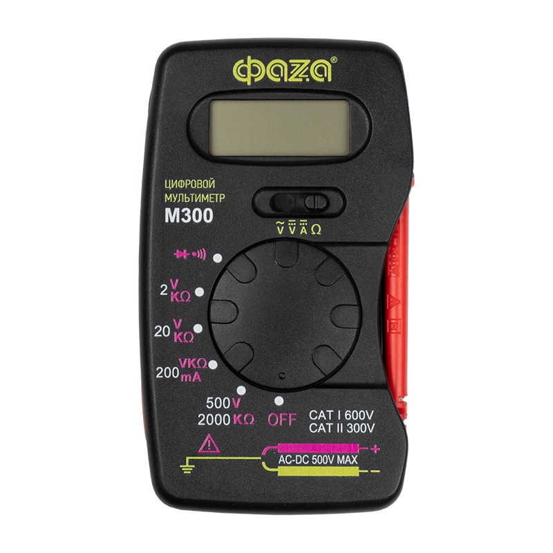 Цифровые мультиметры / Мультиметр ФАZА цифровой M300 (5008779 ...
