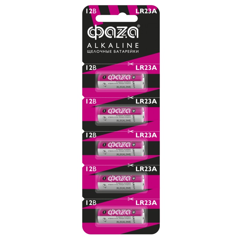 Щелочные специальные / LR 23A ФАZА Alkaline BL-5 (5003248)